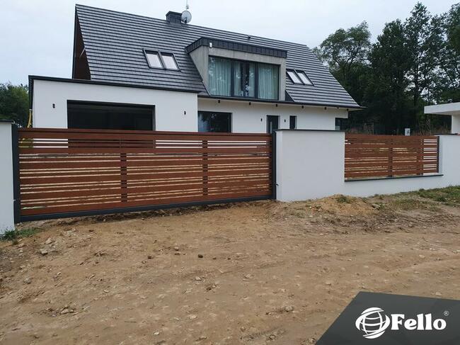 Ogrodzenie płot brama przesuwna skrzydłowa wjazdowa im drewn