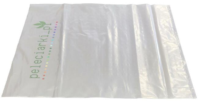 Worki Foliowe Do Pakowania Pelletu 75x45 w kolorze MLECZNYM