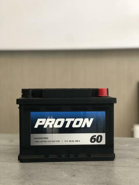 Akumulator 60Ah 480A EN PROTON Niski Prawy Plus