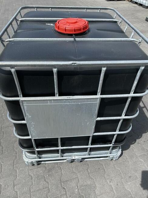 Zbiornik na deszczówkę 1000L używany ibc czarny