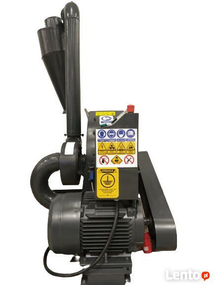 Linia do produkcji pelletu 15kW+Młyn 15kW+separ+pakowacz+śli