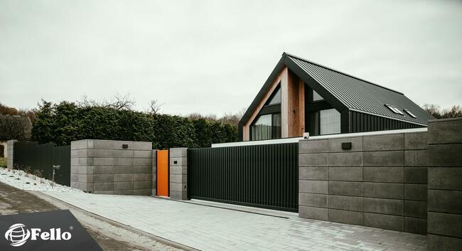 Ogrodzenie płot brama przesuwna skrzydłowa wjazdowa aluminiu