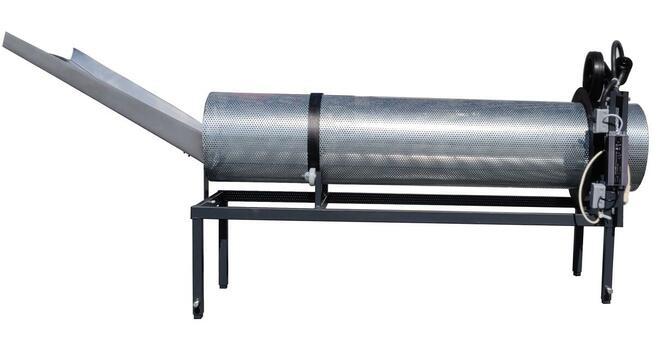 Przesiewacz Długa Rynna Zasypowa Kalibrator