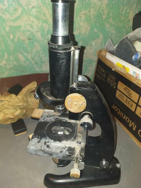 Mikroskop Ratenow z futerałem