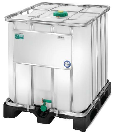 KONTENER IBC 1000 L DO ŻYWNOŚCI DO SPOŻYWKI