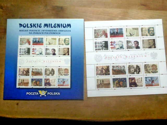 Arkusz Polskie Milenium 2001