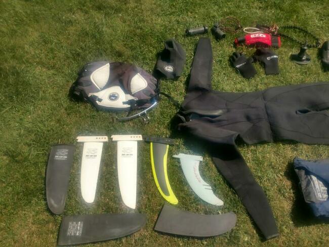 deska windsurfingowa x2 i 3x żagle