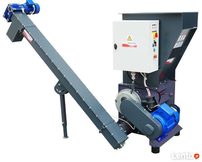 Linia do produkcji pelletu 15kW+Młyn 15kW+separ+pakowacz+śli