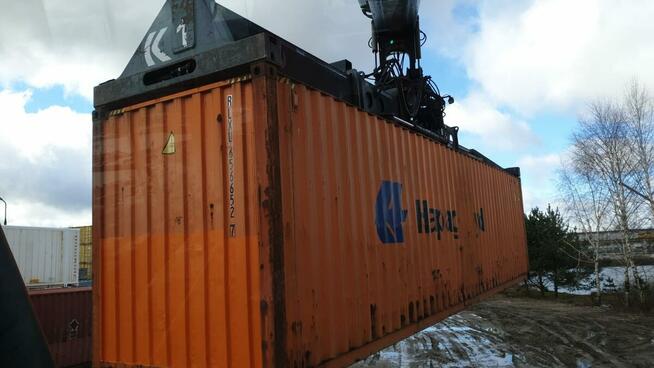 Kontener morski / magazynowy / 40hc / podwyższany
