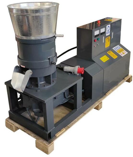 Wydajna Peleciarka 30 kW 3-rolkowa wolnoobrotowa