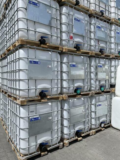 Pojemnik IBC kontener MAUSER 1000l używany na deszczówkę