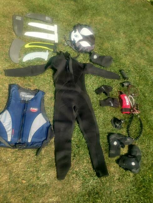 deska windsurfingowa x2 i 3x żagle