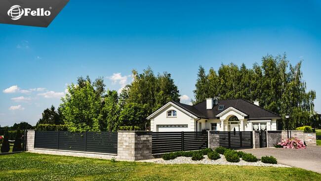 Ogrodzenie płot brama przesuwna skrzydłowa wjazdowa aluminiu