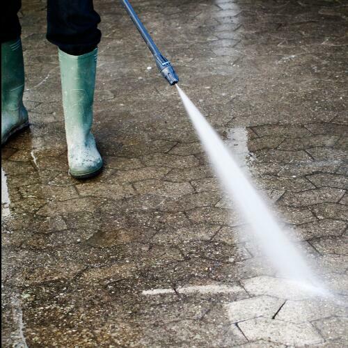 Czyszczenie Mycie kostki brukowej elewacji | ogrodzeń| bram