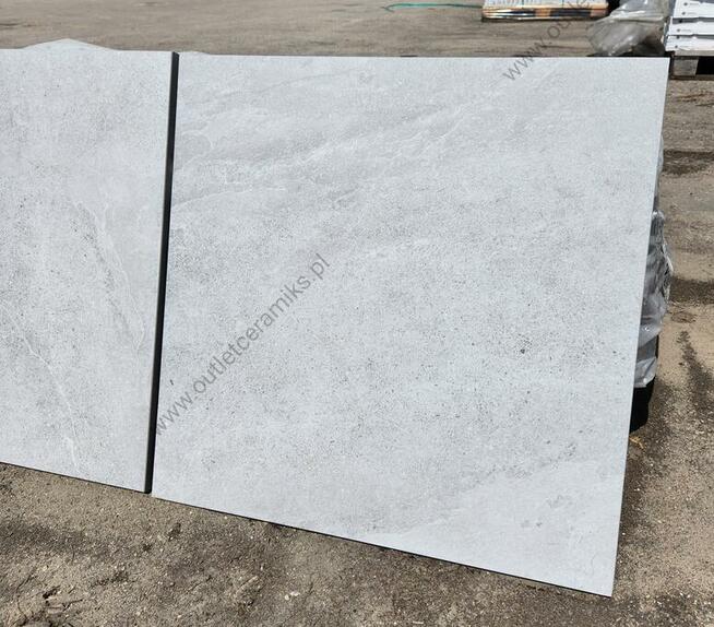 Cliff jasny szary płyty tarasowe gat.1 60x60x20 gres 2cm