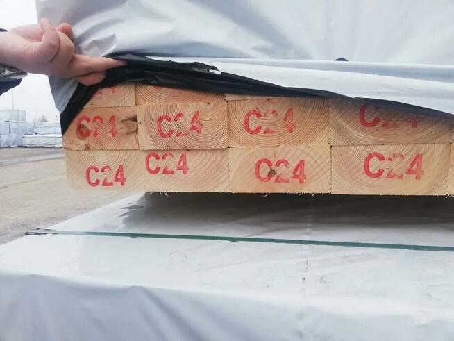 drewno konstrukcyjne suszone C24
