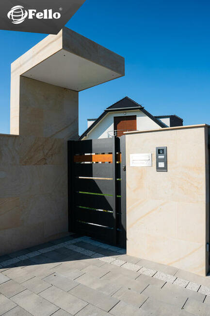 Ogrodzenie płot furtka bramka wejście drzwi aluminium RAL