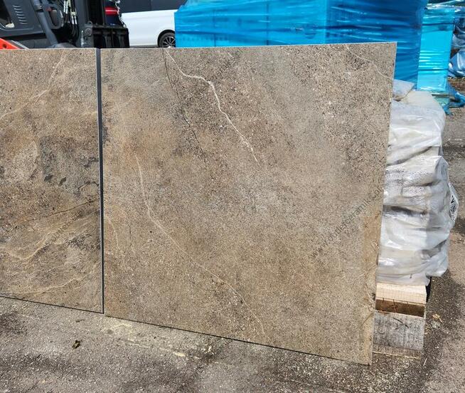 Płyty tarasowe, na balkon brązowe 2cm 60x60x2 Cliff GAT.1