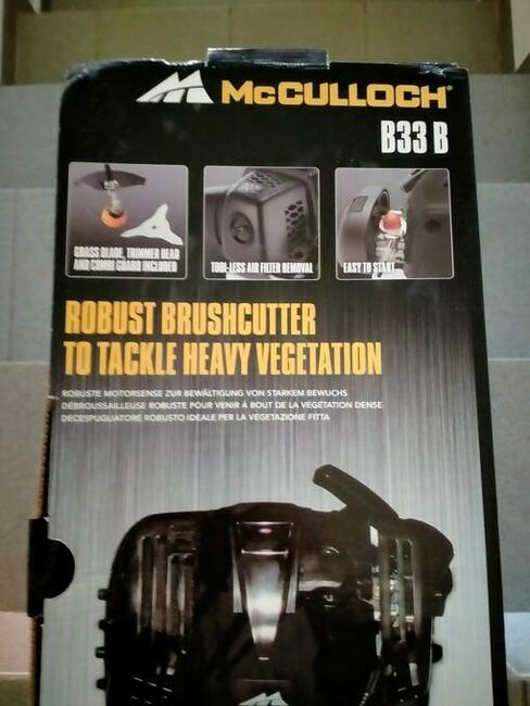 Kosa spalinowa McCulloch B33B zakup Husqvarna Polska STIHL