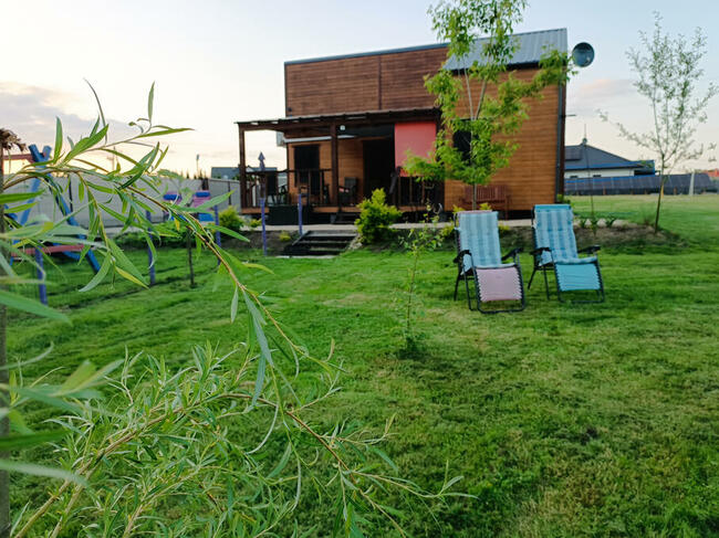 Domek letniskowy cołoroczny Lubrza nad jeziorem Polska