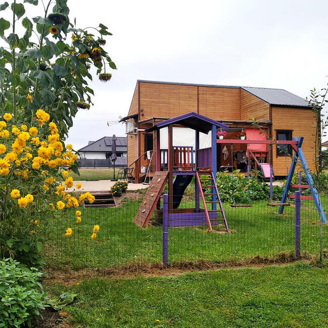 Domek letniskowy cołoroczny Lubrza nad jeziorem Polska