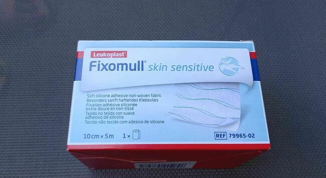 Fixomull skin sensitive plaster wrażliwa skóra rany NOWY
