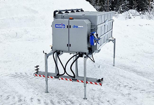 Opryskiwacze do odladzania dróg solanką na przyczepę, 24 V