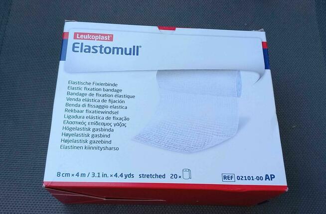 Elastomull bandaż elastyczny podtrzymujący 8cmx4m NOWY