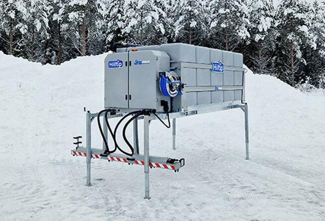 Opryskiwacze do odladzania dróg solanką na przyczepę, 24 V