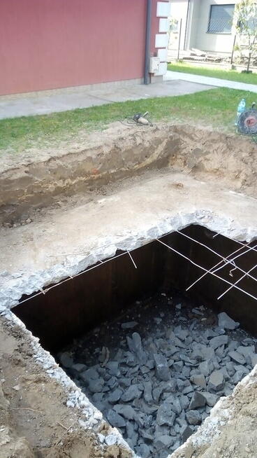 Rozbiórki .Demontaże.Brukarstwo, Studnie chłonne, Szamba.