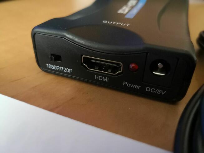 Konwerter adapter przejściówka EURO SCART do na HDMI