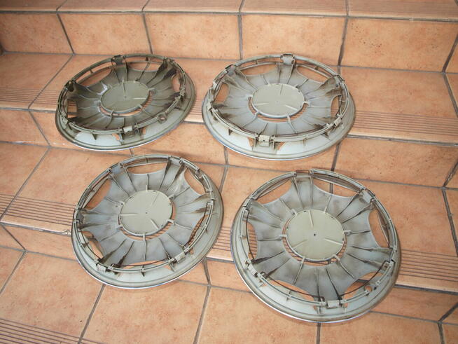 Mercedes kołpaki 15 chrom oryginalne (komplet 4 sztuki)