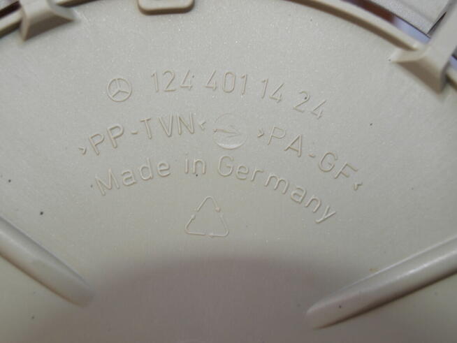 Mercedes kołpaki 15 chrom oryginalne (komplet 4 sztuki)