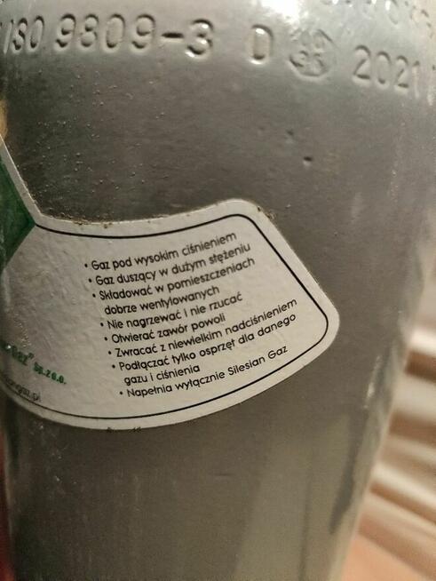 Sprzedam nową pełna butle UN 1013