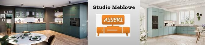 MILO - garderoba z lustrem i lamelami