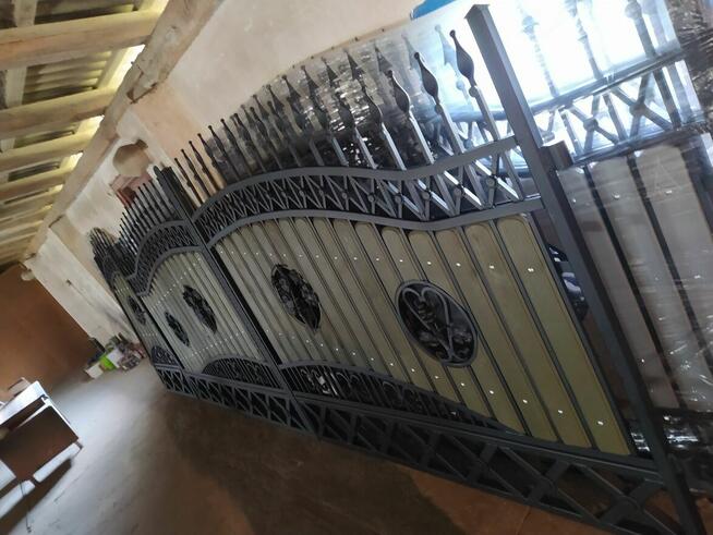 Brama Wjazdowa Dwuskrzydlowa Kuta Solidne wykonania