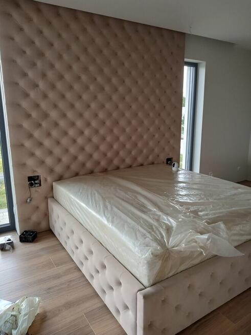 Panele tapicerowane oraz łóżka na wymiar z montażem