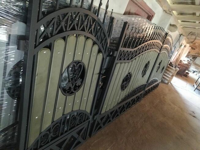 Brama Wjazdowa Dwuskrzydlowa Kuta Solidne wykonania