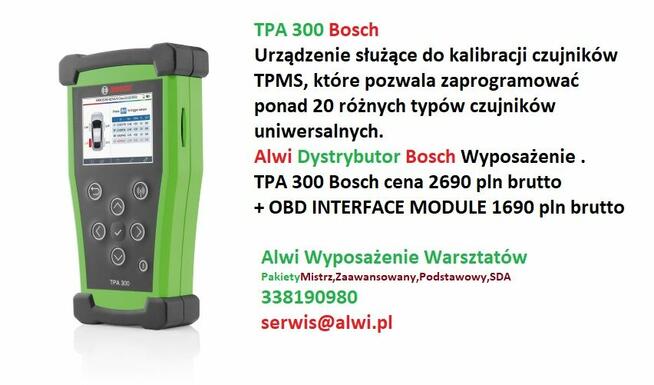 Fsa 500 Bosch tester usterek elektroniki - szafka w cenie !
