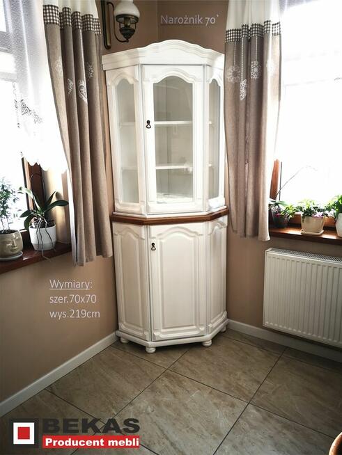 Komplet do Salonu Komoda RTV 2x Narozniki Dab rustikal Bekas