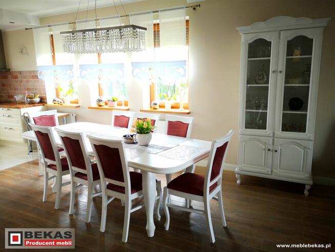 Białe Biurko LONDYN 120` (2D-2s) White OAK Dąb BEKAS MEBLE