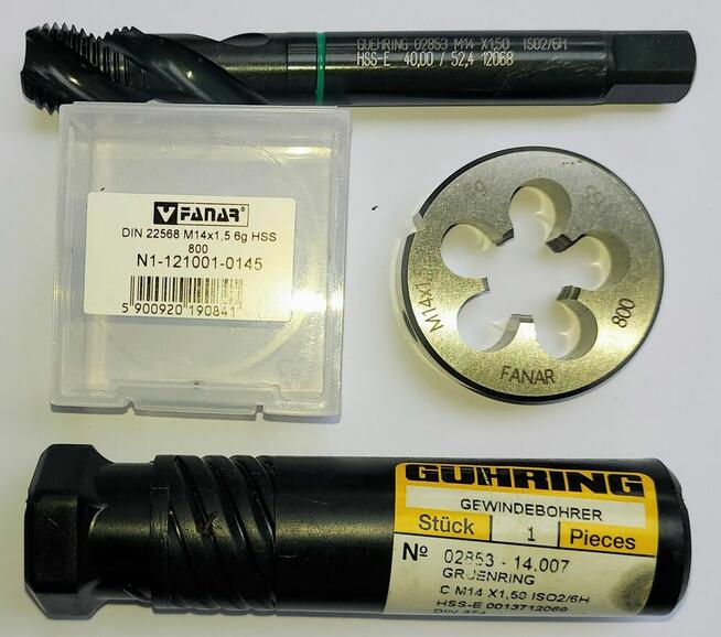 OPRAWKA DO NARZYNEK STALOWA PBGa 20 25 30 38 55 Kom 5 szt