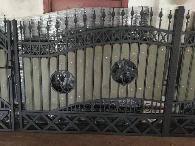 Brama Wjazdowa Dwuskrzydlowa Kuta Solidne wykonania