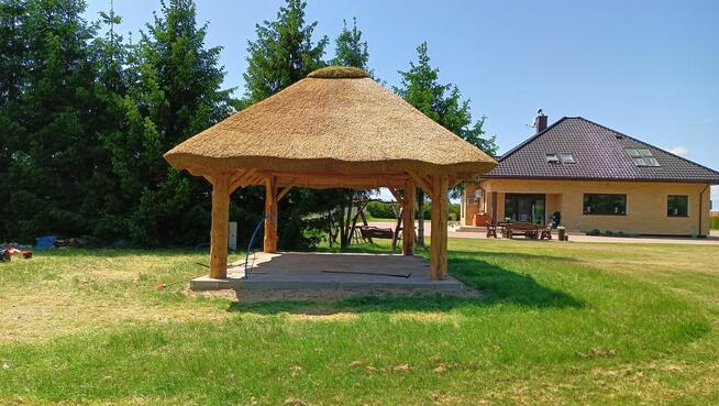 Altanki altany , Dachy, trzcina strzecha