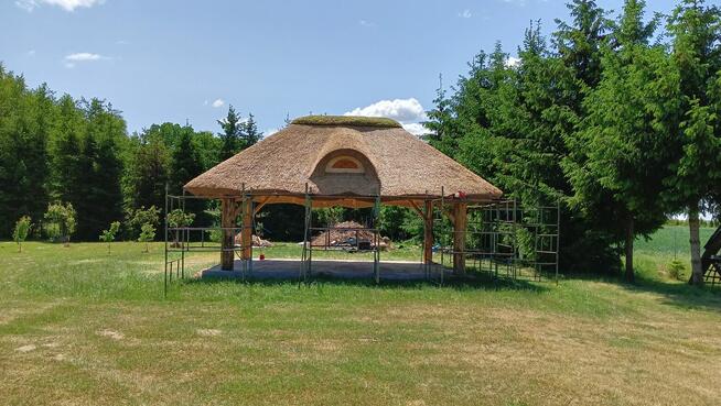 Altanki altany dachy, trzcina strzecha