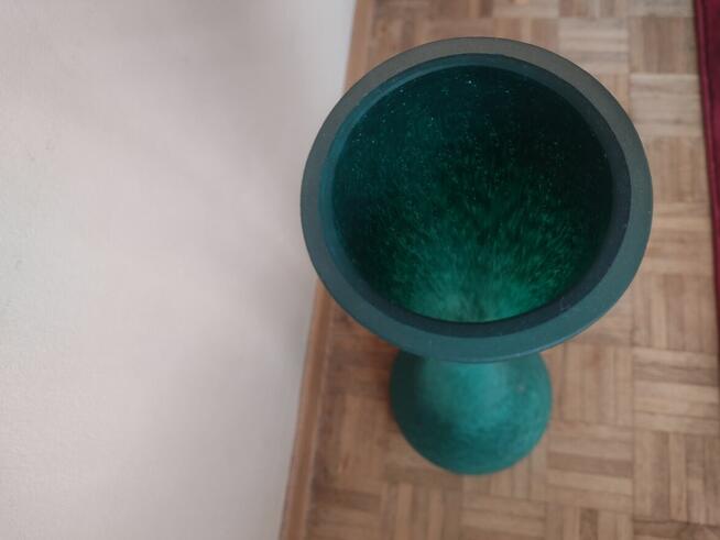 Wazon ozdobny 70cm turkusowy