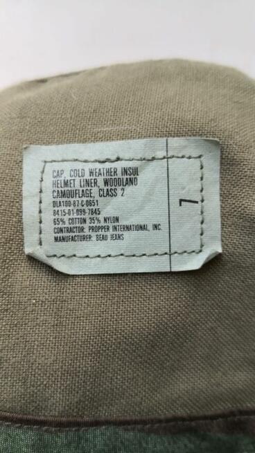 czapka kamuflaz moro zimowa US ARMY