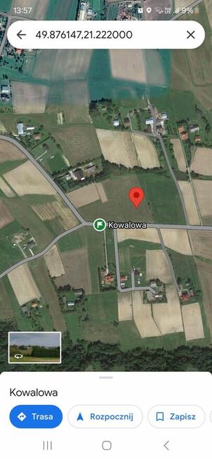 Działka budowlana Kwików Zaborów Brzesko Kraków Tarnów