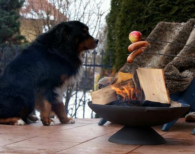 Ponadczasowe palenisko ogrodu grill ognisko żeliwne prezent