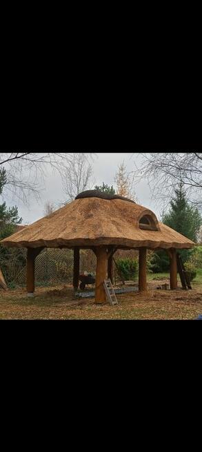 Altanki altany dachy, trzcina strzecha